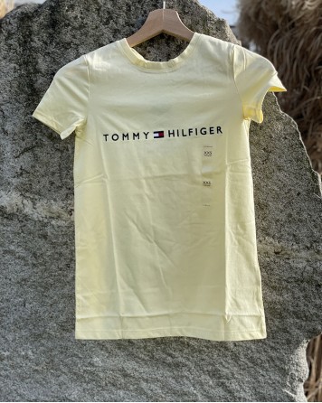 Triko dámské Tommy Hilfiger žluté